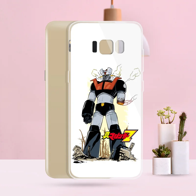 N140 Mazinger Z Soft TPU Silicone Cover For Samsung Galaxy A3 A5 A6 A7 A8 A9 M10 M20 S10 S10E Lite Plus 2017 2018 Case |