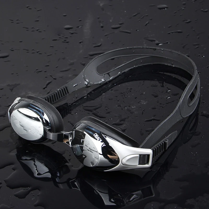 Близорукие близорукие пластины Goggle силикагель для плавания гидрофобные Анти-туман для мужчин и женщин маска для дайвинга для взрослых
