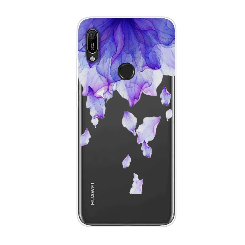 Чехол для huawei Y6, мягкий силиконовый защитный чехол с принтом, чехол для huawei Y6, MRD-LX1, MRD-LX1F, Y 6,, 6 лет