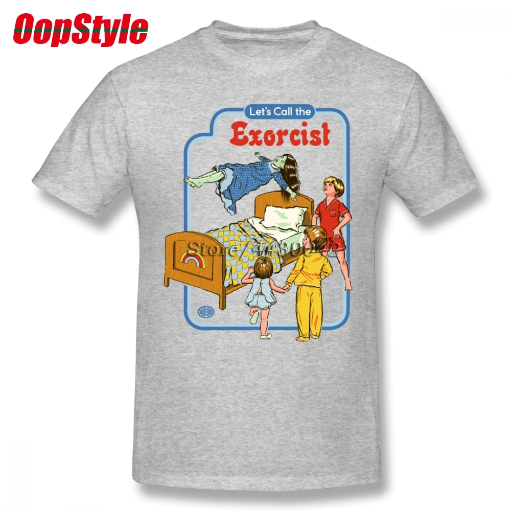 Мужская футболка с героями мультфильма ужас сатана хобби хлопковая Футболка