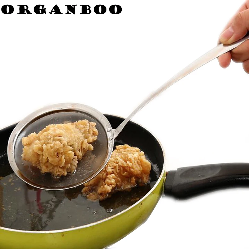 ORGANBOO 1 шт. кухонный горшок из нержавеющей стали для ловли масла дуршлага супа