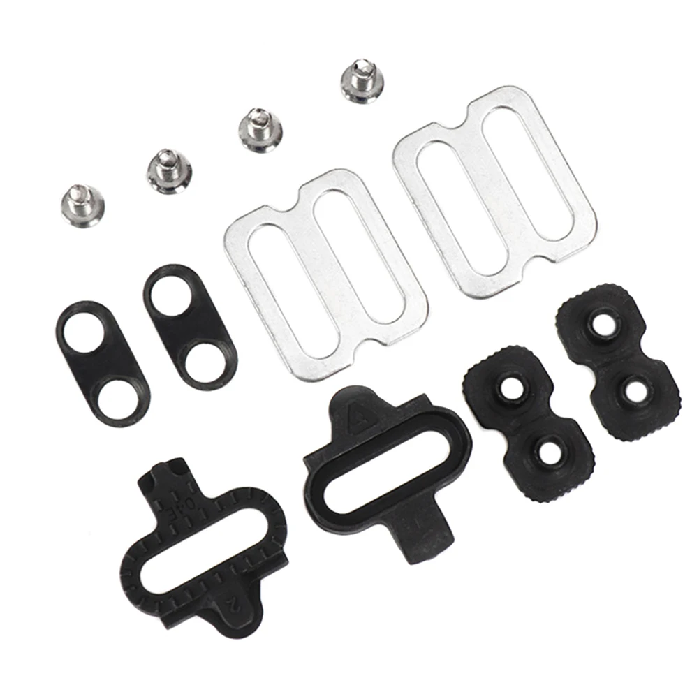 Новый горный велосипед SPD педали пластина клипса клип-в комплекте с аппаратными