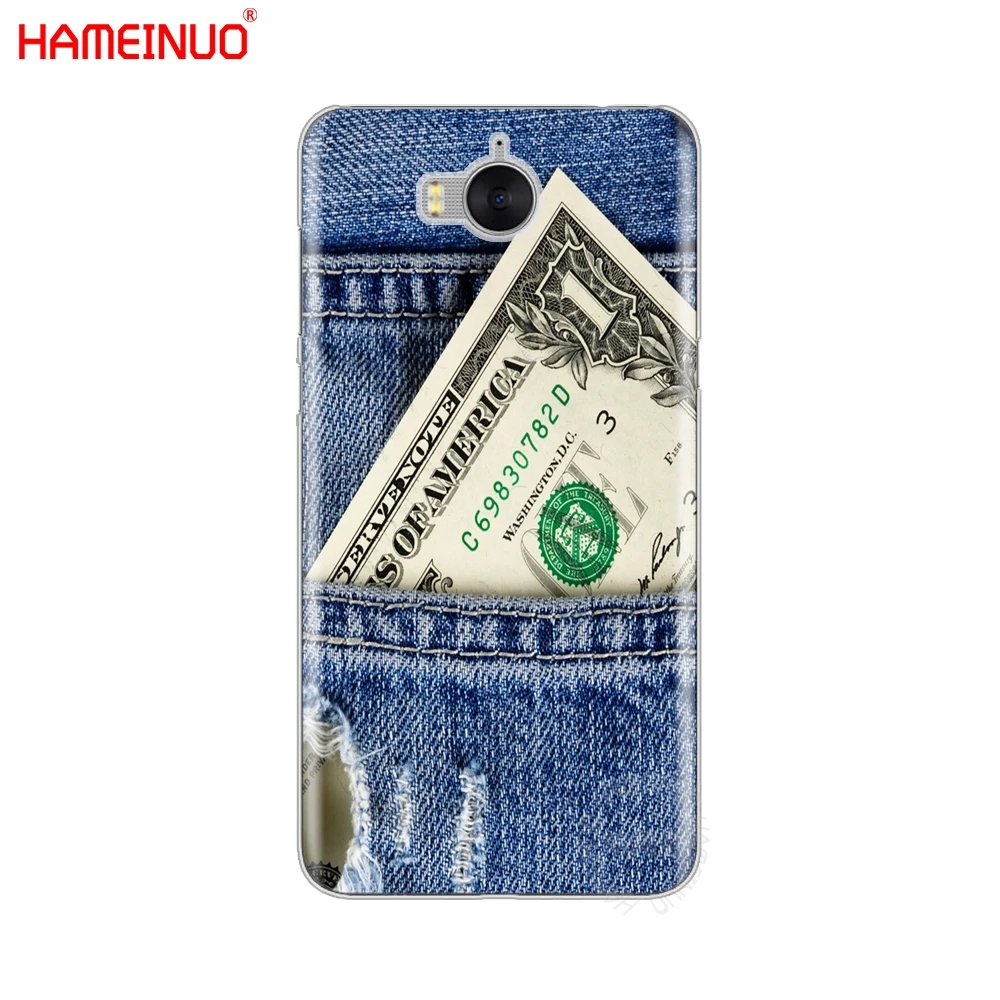HAMEINUO денежные деньги доллар рубль чехол для мобильного телефона huawei honor 3C 4X 4C 5C 5X 6