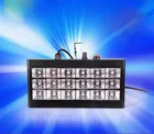 Светодиодный стробоскосветильник RGB, 18 шт., 90-240 В, для дискотек и вечеринок