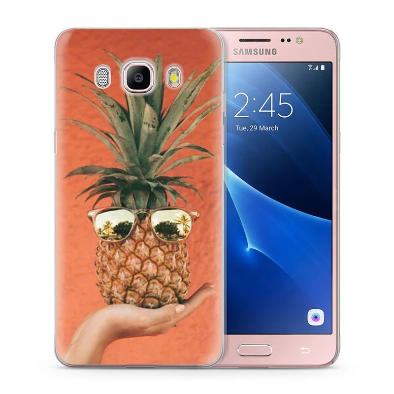 TPU Coque For Funda Samsung Galaxy J5 2016 Case J510 J510F Colorful Soft Cover Back Fundas Q062 |