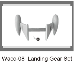 Dynam 8952 Waco YMF-5D RC хобби шасси
