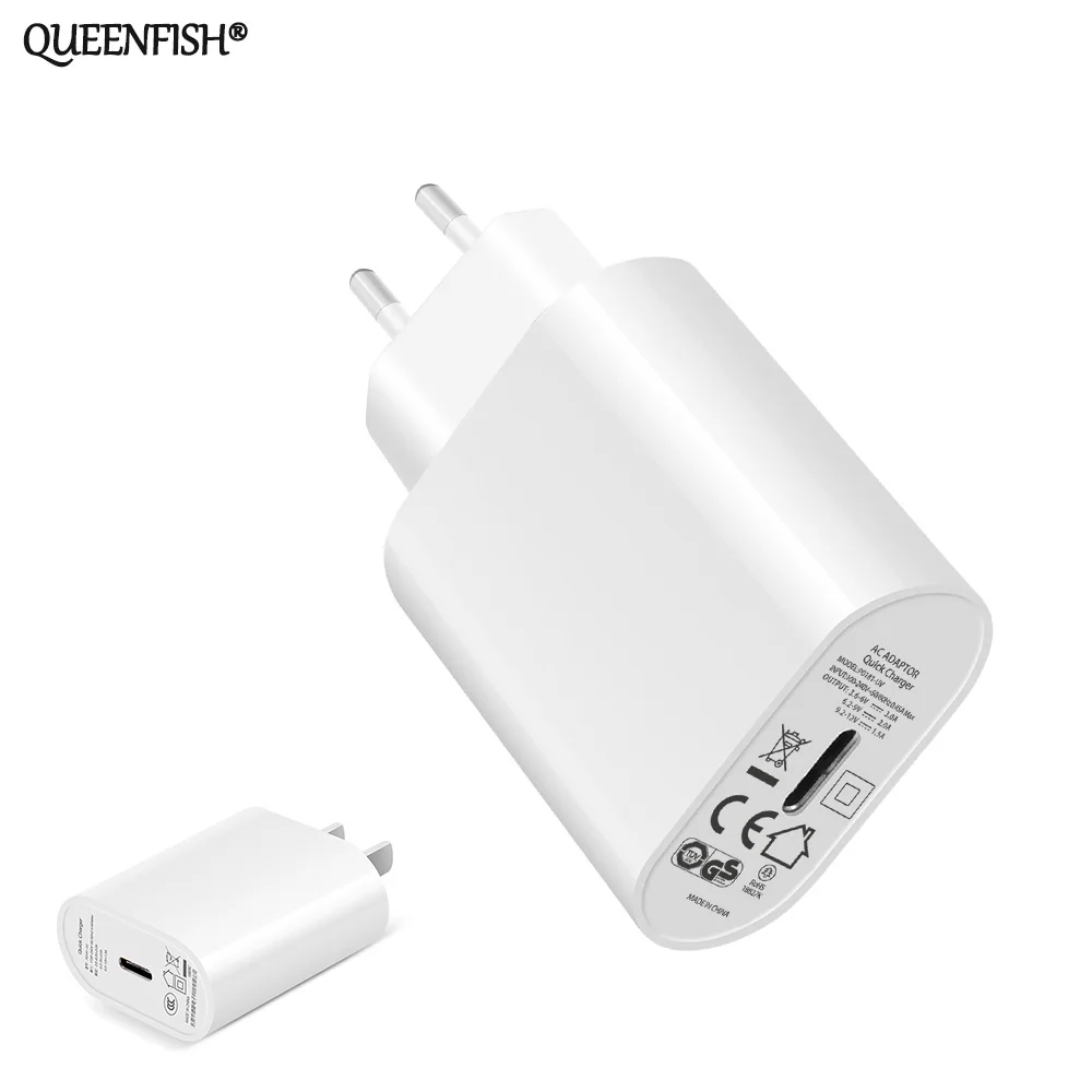 18 Вт USB зарядное устройство Быстрая зарядка 3 0 для мобильного телефона iPhone PD huawei