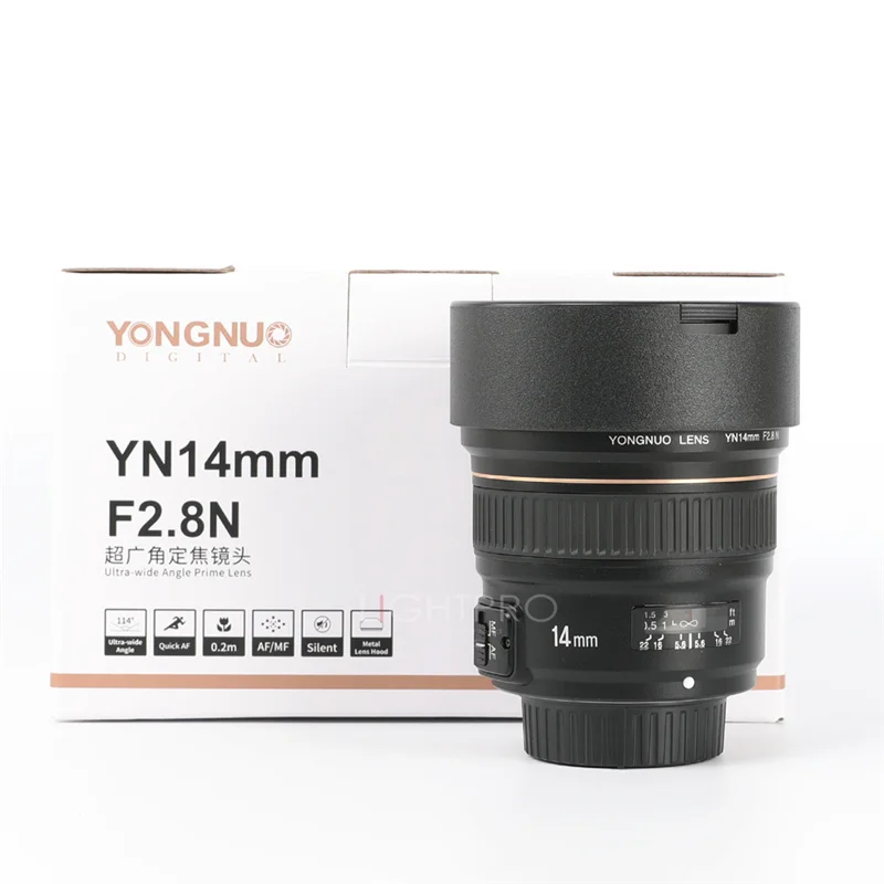 Объектив YONGNUO с автофокусом ультраширокоугольный объектив фокусным расстоянием