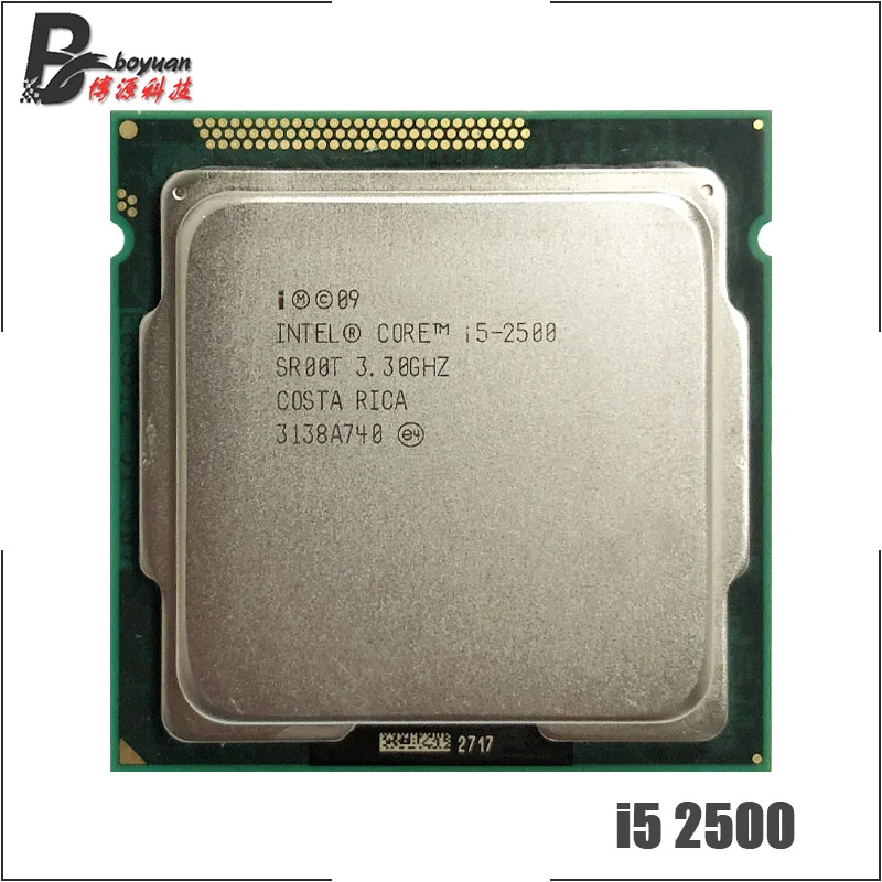 Четырехъядерный процессор Intel Core i5-2500 i5 2500 3,3 ГГц 6M 95W LGA 1155