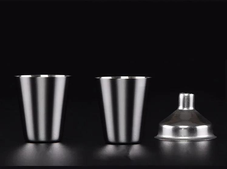 Фляжка из нержавеющей стали для виски 8 унций | Дом и сад