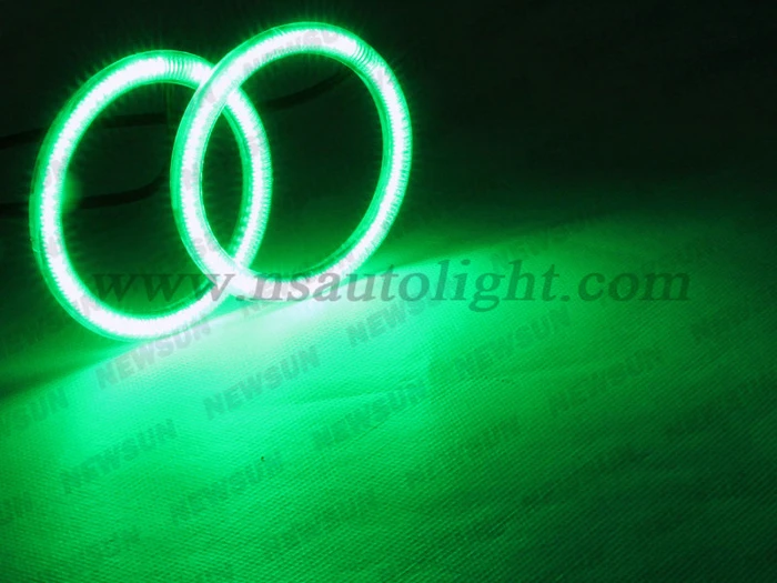 Авто Halo Кольцо 3014 SMD Фара 60 65 72 обхват груди-80, 85, 90, 100 105 110 115 120 125 140 145 мм лампы "ангельские глазки" для автомобиля Kit светодиодных моторная машина для глаз