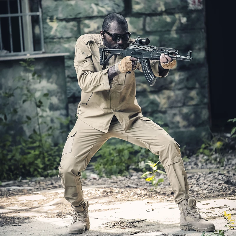 Тактическая камуфляжная военная форма, охотничья одежда, костюм для мужчин, армейская одежда, уличная дышащая Комплексная тренировочная одежда, набор