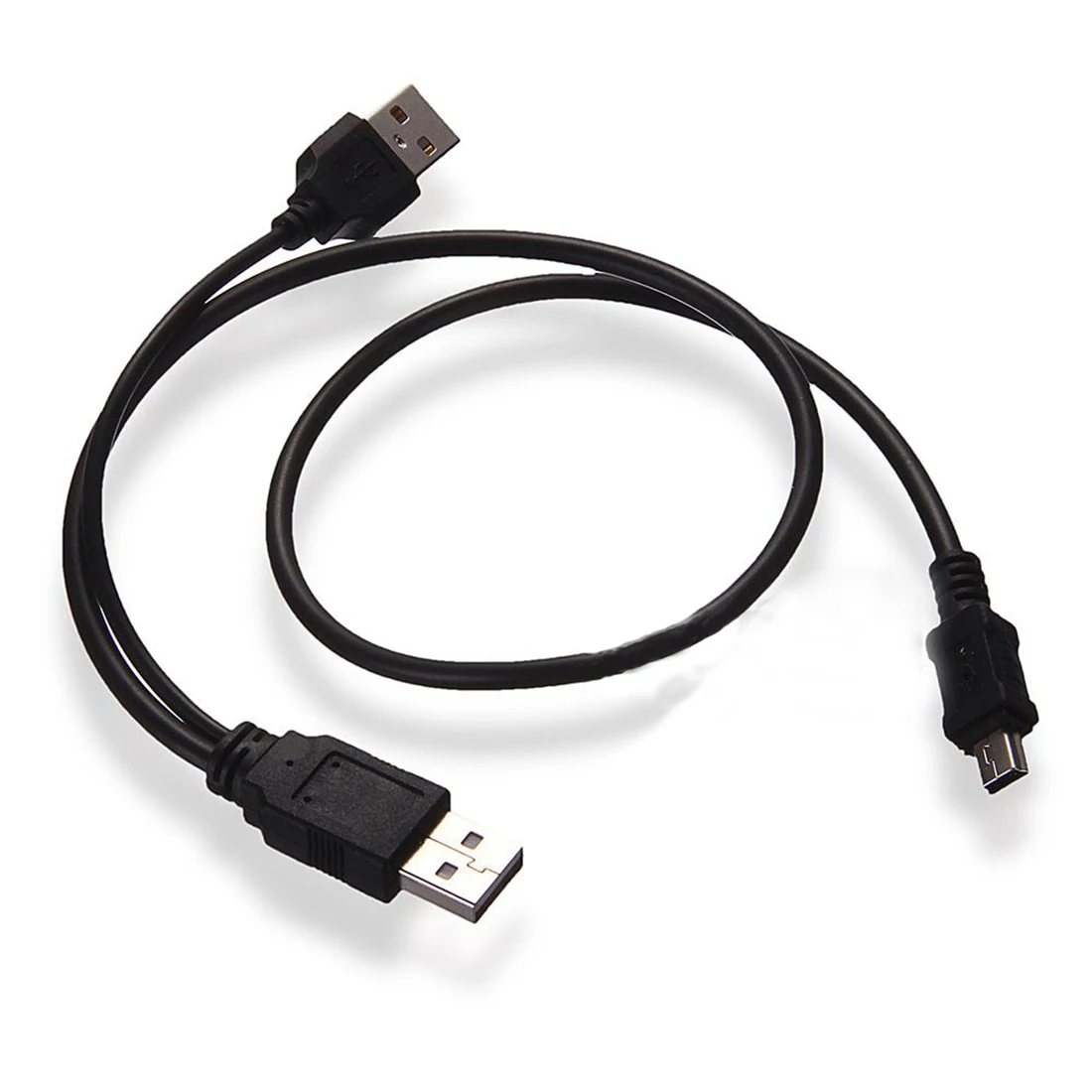 Новые Домашние модные Новое поступление черный USB 2 0 A Y Мощность кабель для