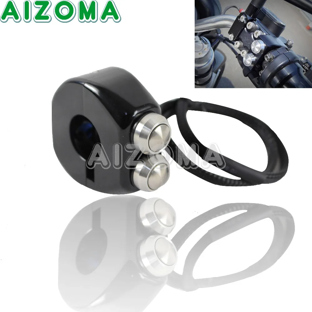 Мотоцикл Скутер Alunimun M Switch 3 кнопочный выключатель освесветильник Cafe Racer 7/8