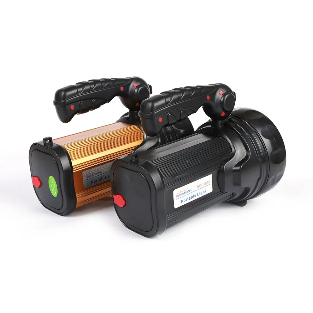 売却 Huting 友人超高輝度ハンドヘルドポータブルライト 3 モード充電式懐中電灯トーチ強力なサーチライトロングショットランプ