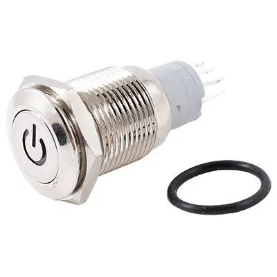 Дневные ходовые огни 12V белый светодиодный светильник 5 Pin код мгновенный 16 мм