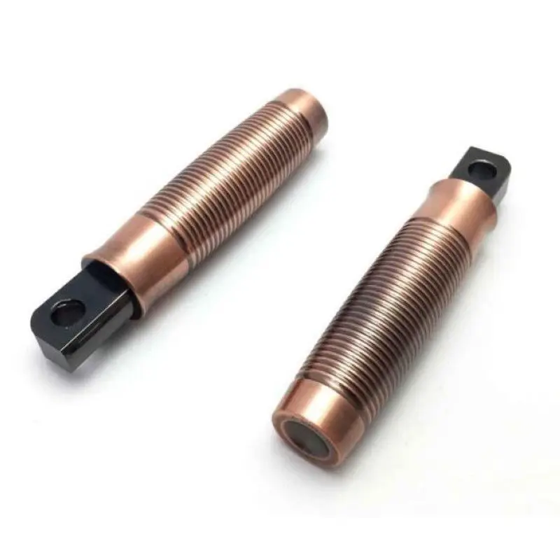 

2 Pcs /set Brass Motorcycle Brass Retro CNC Foot Pedal For Sportster Touring Glide Softail Brass Chrome Foot Pedals
