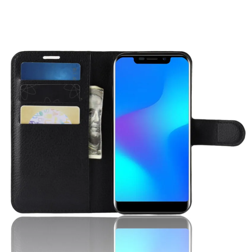 Для Doogee X70 Чехол кожаный флип-чехол для телефона Для Doogee X70 высококачественный кошелек кожаный чехол-подставка чехлы-Флип Для Doogee X70
