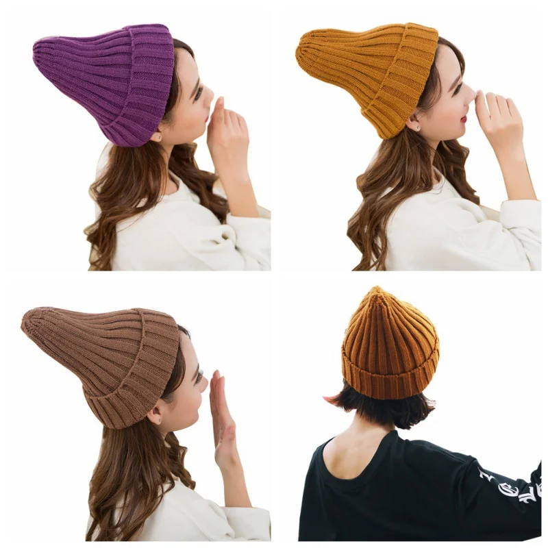 * Велосипедные лыжные головные уборы тянущаяся вязаная шапка шапочка теплые