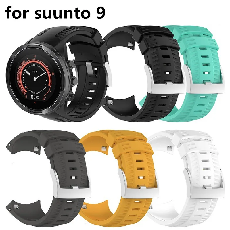 Сменный силиконовый ремешок для Suunto Spartan спортивный браслет Hr Baro смарт-часов suunto9
