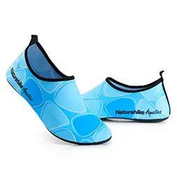 Naturehike открытый бассейн Ultralight упругого водонепроницаемая обувь Aqua носки пляжная обувь для мужчины и женщины NH18S001-X