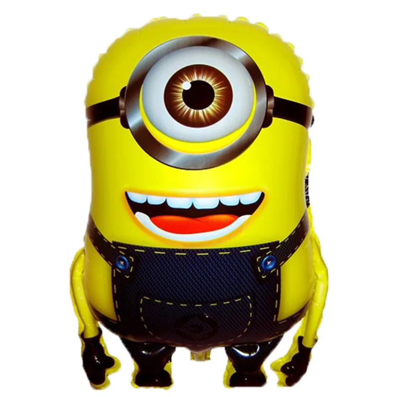 100 шт. желтые воздушные шары &quotМиньоны&quot Гадкий я воздушный шар из фольги 43X58 см