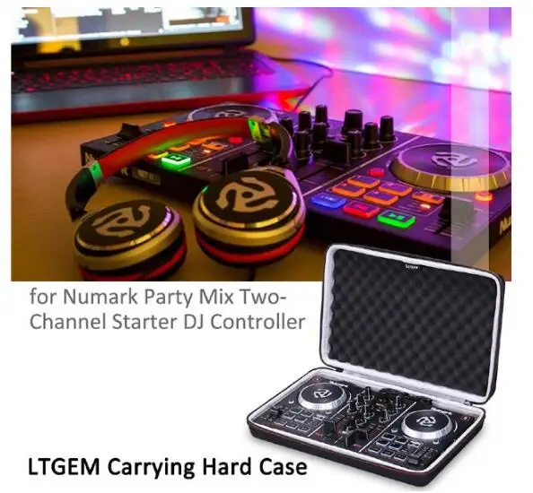 LTGEM EVA Жесткий Чехол для Numark вечерние Mix | Starter DJ контроллер-Дорожная Защитная сумка для хранения