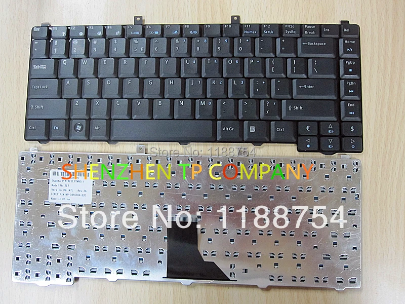 Новая клавиатура для ноутбука ACER ASPIRE 1400 1410 1600 1640 1680 1690 3000 3020 3500 3610 5000 3680 5050 5600 5570 5500