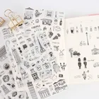 Наклейки декоративные для скрапбукинга, 6 листовупаковка