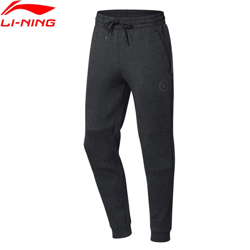 Li Ning Для мужчин Уэйд серии тренировочные штаны комфорт 66% хлопок 34% полиэстер