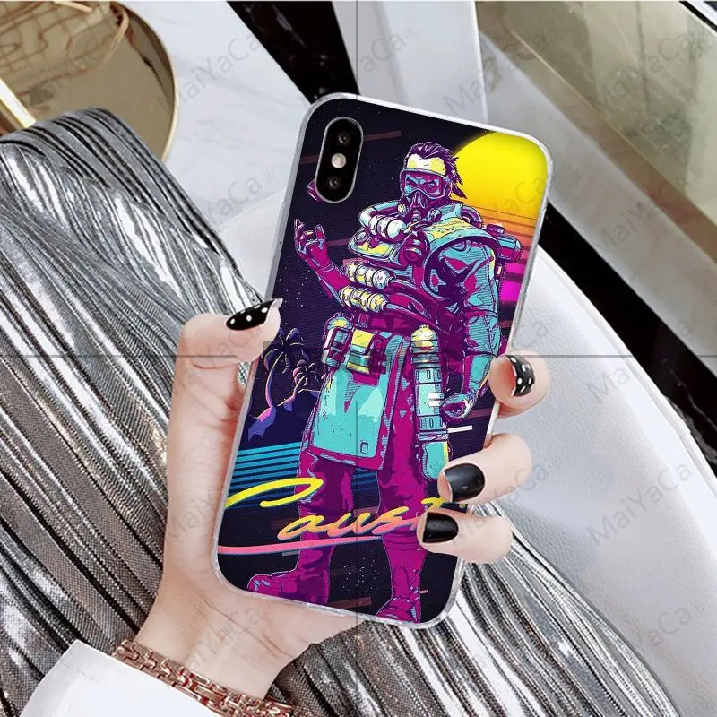 A10 Babaite Apex Legends клиент высокое качество Новинка чехол для телефона Fundas для Apple iPhone 8 7 6 6S Plus X XS MAX 5 5S SE XR чехол - Цвет: A10