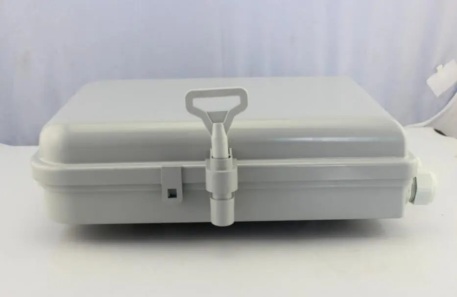 

16 Core Outdoor FTTH Splitter Distribution Boxes 16 core Optical fiber splice box with adapter and pigtail Fiber Cable Distribut