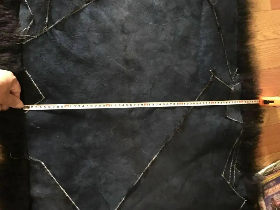 Тибетская курчавая пластина меха ягнёнка настоящий монгольский длинный ворс из