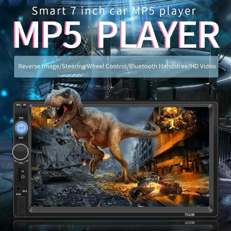 Автомагнитола SWM 7010B мультимедийный плеер с 7 &quotсенсорным экраном Bluetooth FM AUX USB TF