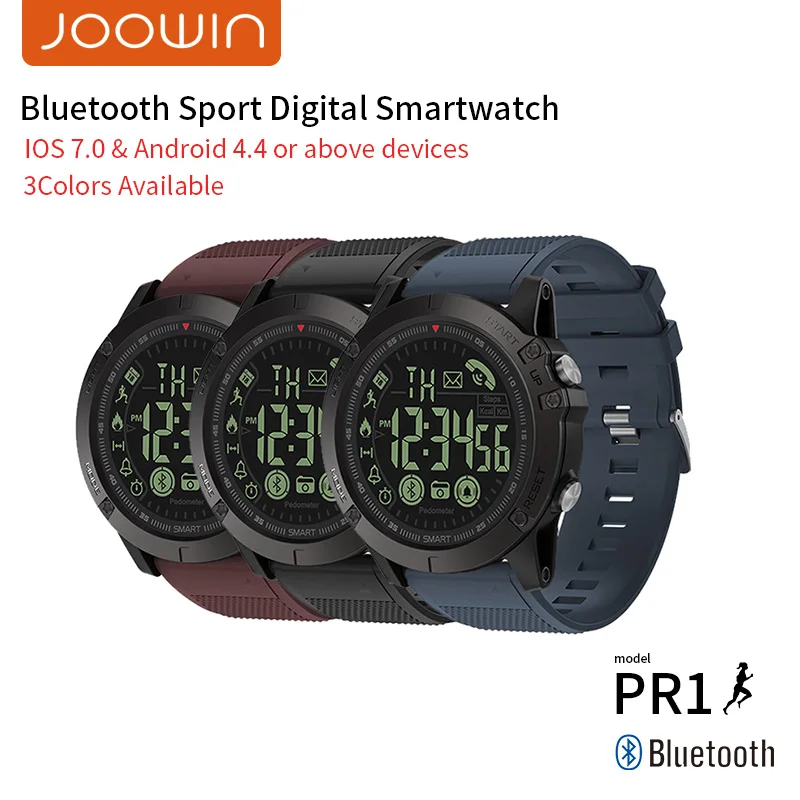 PR1-PRO Смарт-часы мужские спортивные Шагомер 50 м водонепроницаемые Bluetooth