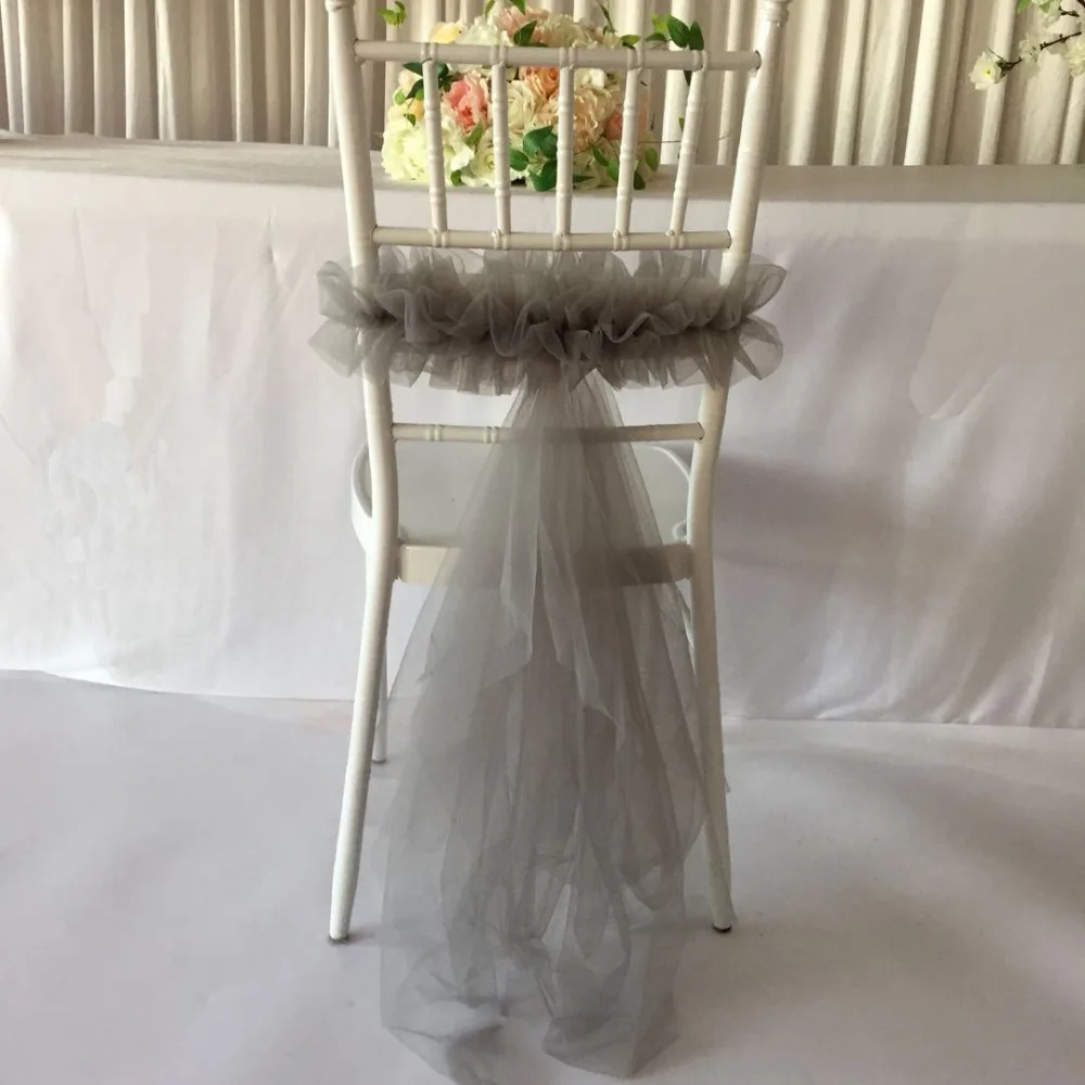 100 шт. прозрачная пачка с/без атласного банта новый дизайн Chiavari Чехол для стула|chair