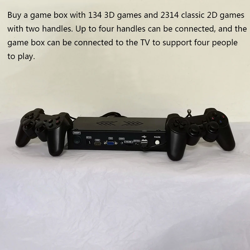 Pandora Box 2448 игра в одной встроенной аркадной 134 3D+ 2314 2D видеоигр HD качественное подключение к ТВ и другой игровой консоли