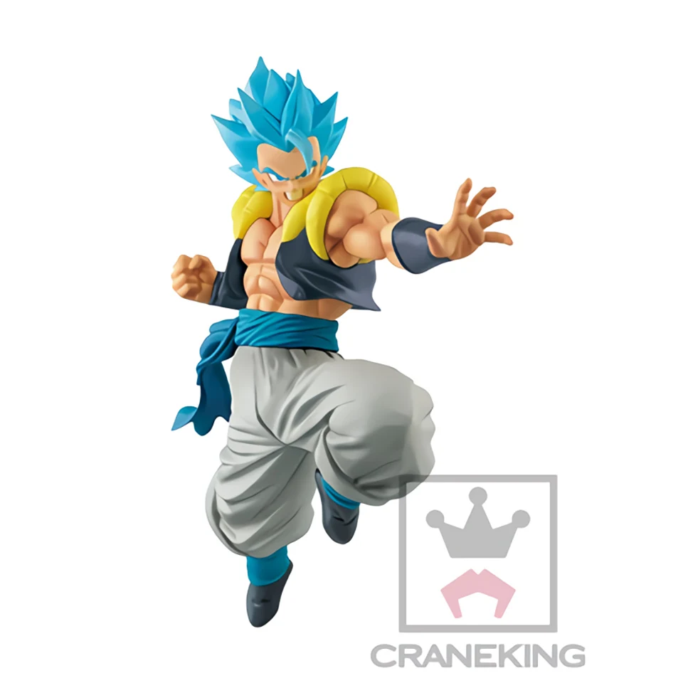 Tronzo Оригинальные фигурки Dragon Ball Banpresto Broly Goku Vegeta Gogeta Zamasu ПВХ Фигурки игрушки Супер Saiyan Фигурки игрушки - Цвет: Movie Gogeta