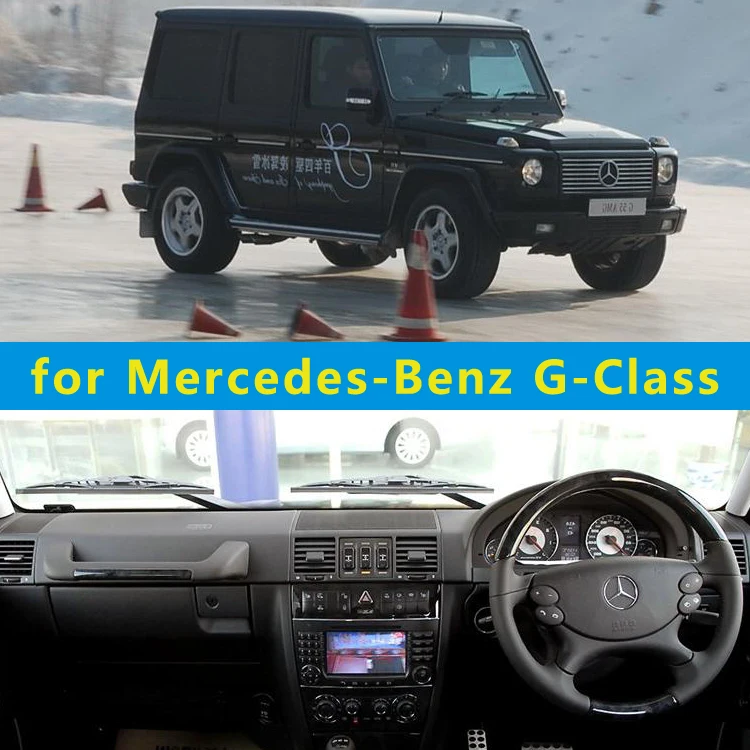 

car dashmats car-styling accessories dashboard cover for Mercedes-Benz G-Class g550 g350 g55 g63 2004 -2016 rhd