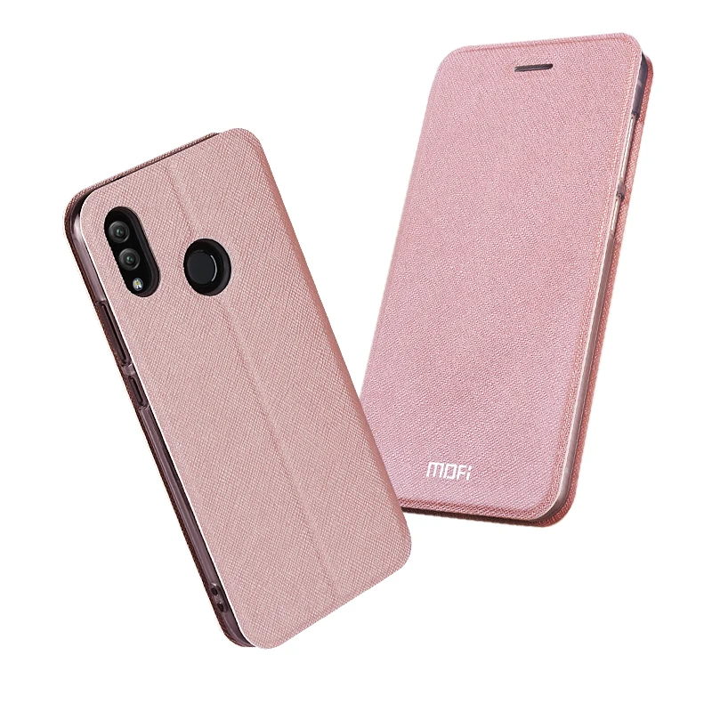 Тонкий флип-чехол Mofi для Huawei Honor 8X/Huawei 8X Max чехол из искусственной кожи + ТПУ