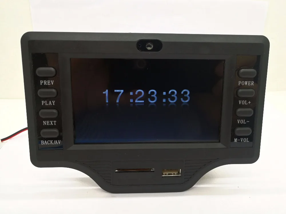 12 V-24 V Напряжение 4,3 дюймов ЖК-дисплей экран дисплей Bluetooth аудио видео декодер доска, высокие и низкие настройки звука Bluetooth MP4MP5