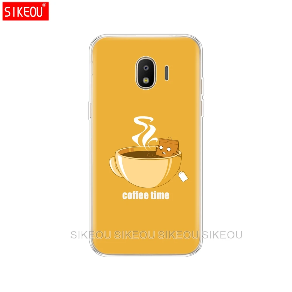 Силиконовый чехол для телефона Samsung Galaxy J3 J5 J7 2017 года J330 J530 J730 PRO j2 2018 время кофе |