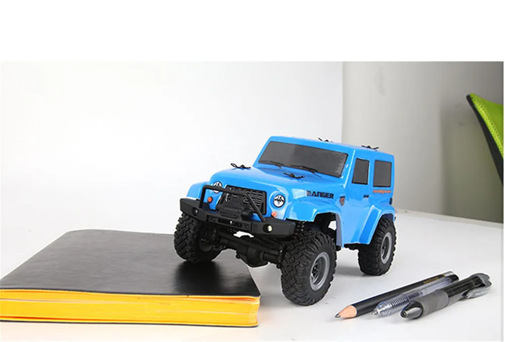 URUAV 1/2 батарея D1RC 1/24 2,4G 4WD Мини Rc автомобиль пропорциональное управление водонепроницаемый гусеничный электрический автомобиль RTR модель детские игрушки