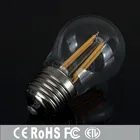 Винтажная Светодиодная лампа накаливания в стиле ретро, E27, E14, светодиодный Вт, 12 Вт, 24 Вт, 18 Вт, светодиодная стеклянная лампа Эдисона, 220 В переменного тока, 110 В, винтажные подвесные лампы