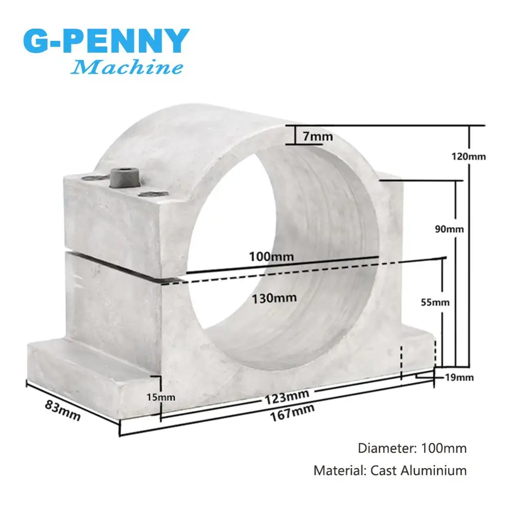 Металлический рабочий шпиндель 24000 кВт ER20 800 Гц 8000 об/мин полюс = 4 гравировальных