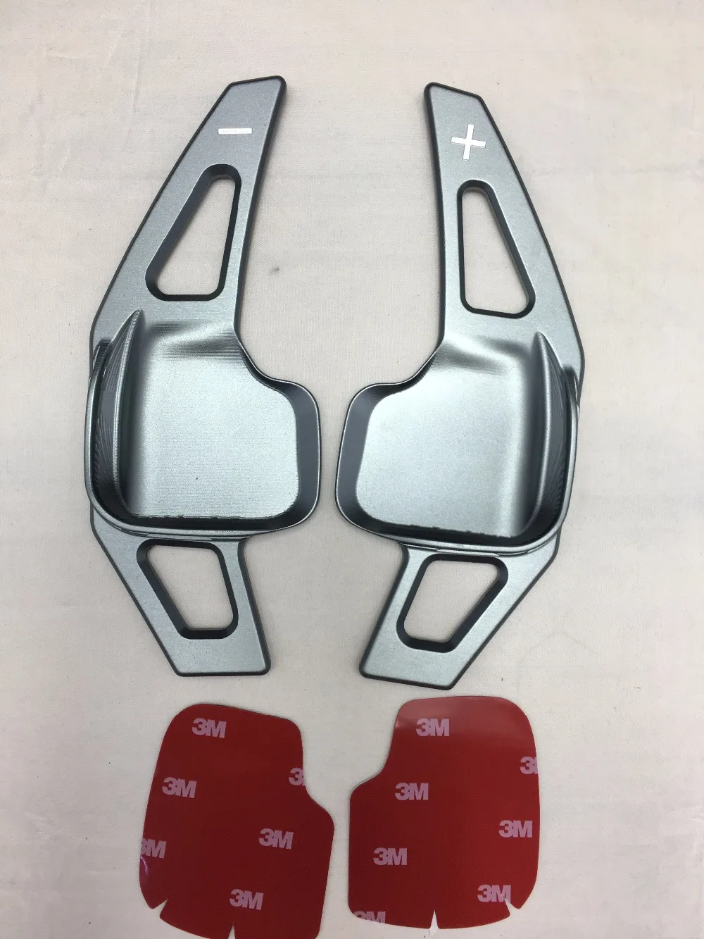 Черный алюминиевый рулевого колеса автомобиля DSG Paddle расширение Цельнокройное