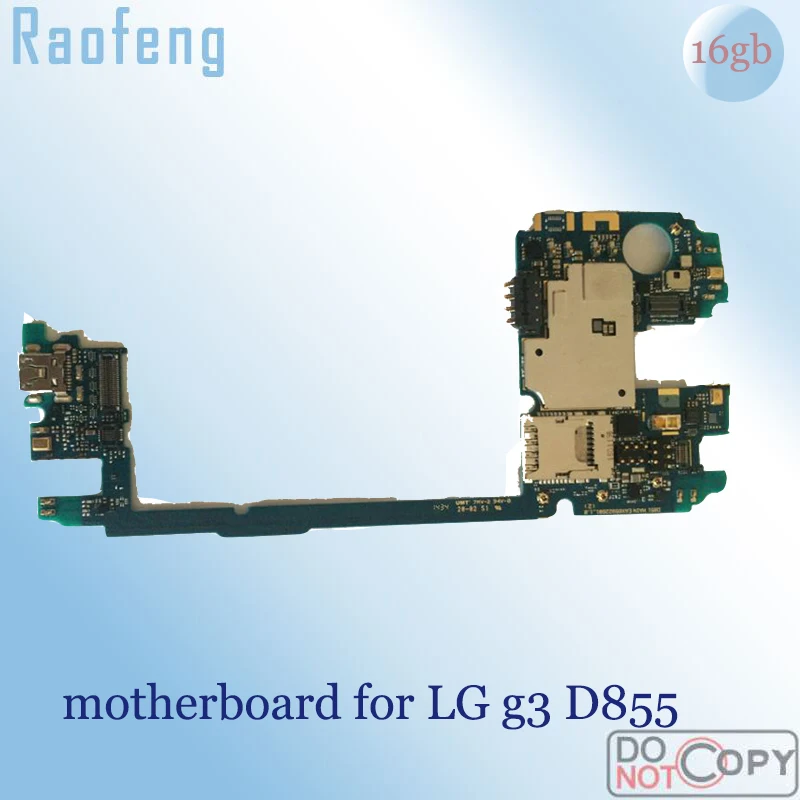 Raofeng Высококачественная материнская плата для lg g3 D855 подходящая android 16gb