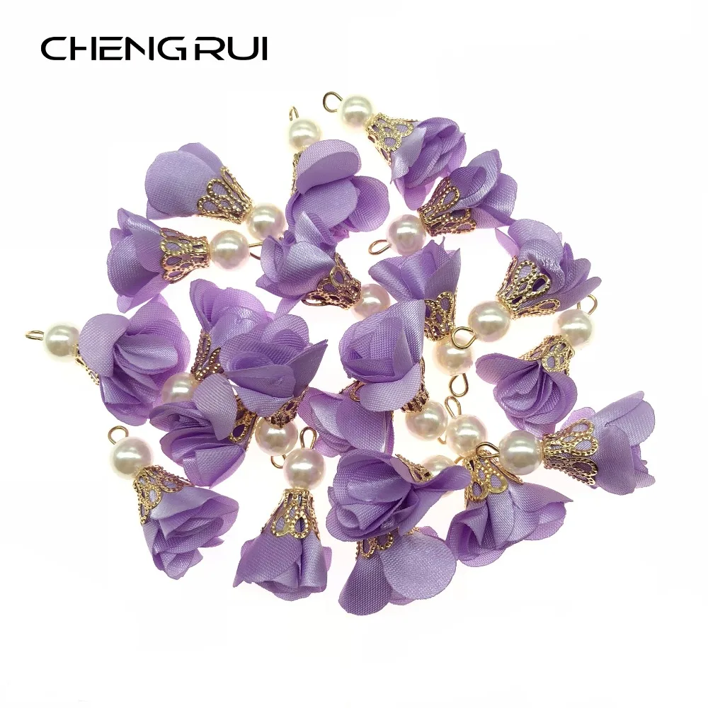 CHENGRUI F34, патчи для одежды, Наборы для творчества, сделай сам, серьги ручной работы, материалы для рукоделия, diy craf, искусственные цветы, 10 шт./пакет