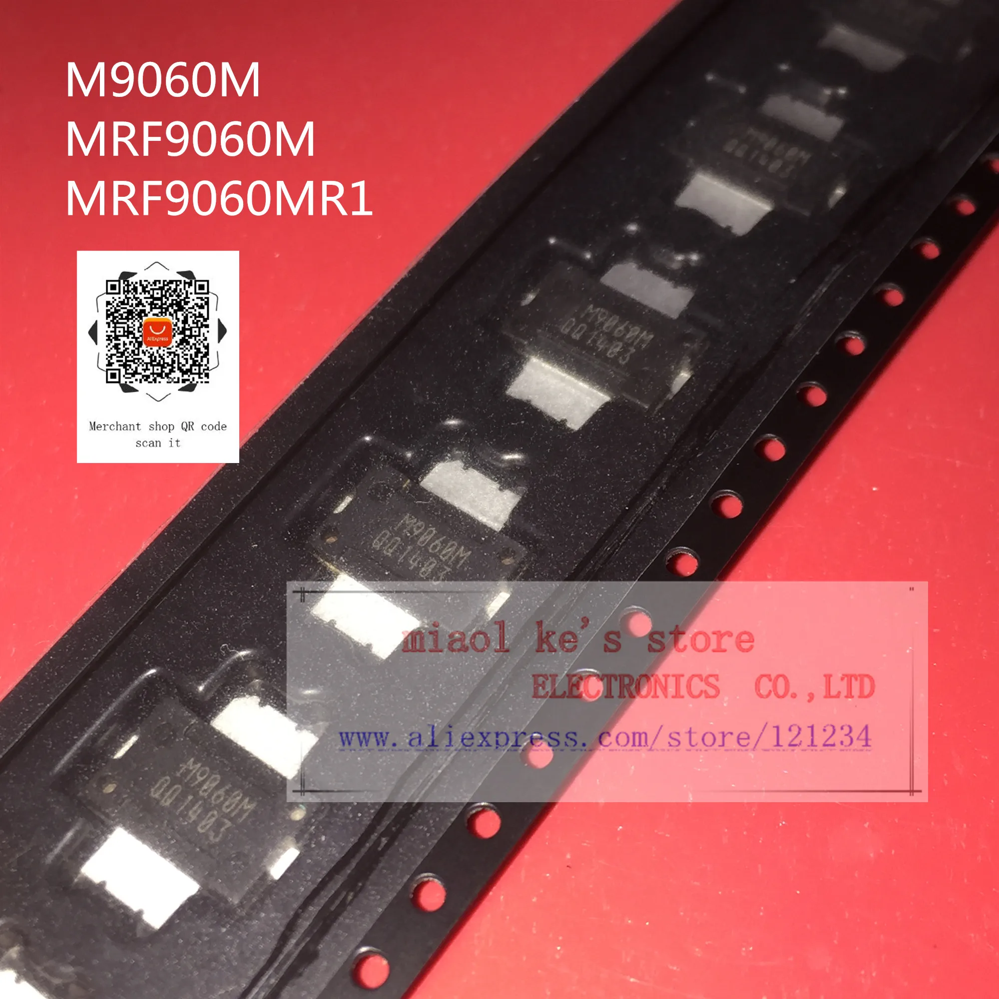[1 шт. 5 шт.] 100% оригинал M9060M MRF9060M MRF9060MR1 [ 26 в 450мА 60 Вт 18.0дб 945 МГц] РЧ силовые МОП N