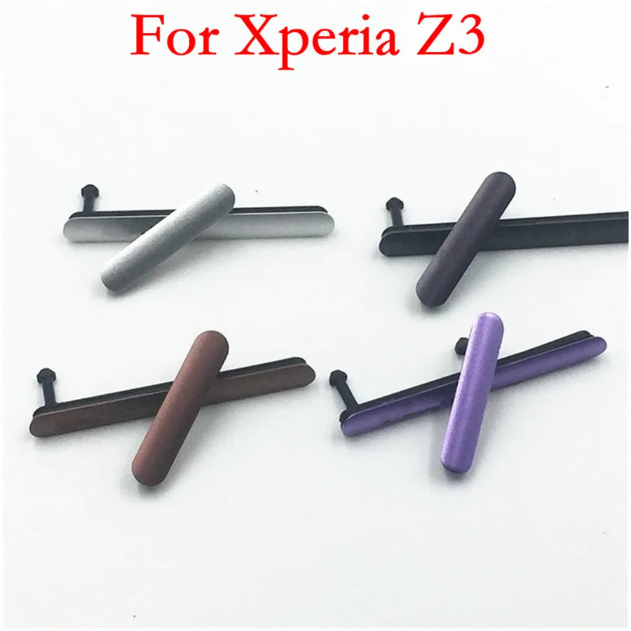 Vannego для sony Xperia Z Z1 Z2 Z3 зарядный порт USB чехол+ Micro SD порт+ слот для sim-карты Пылезащитная заглушка